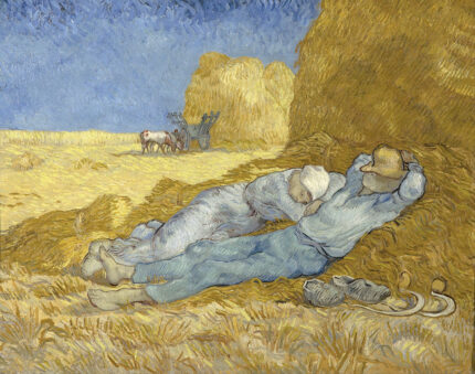 Vincent Van Gogh öğle uykusu - siesta