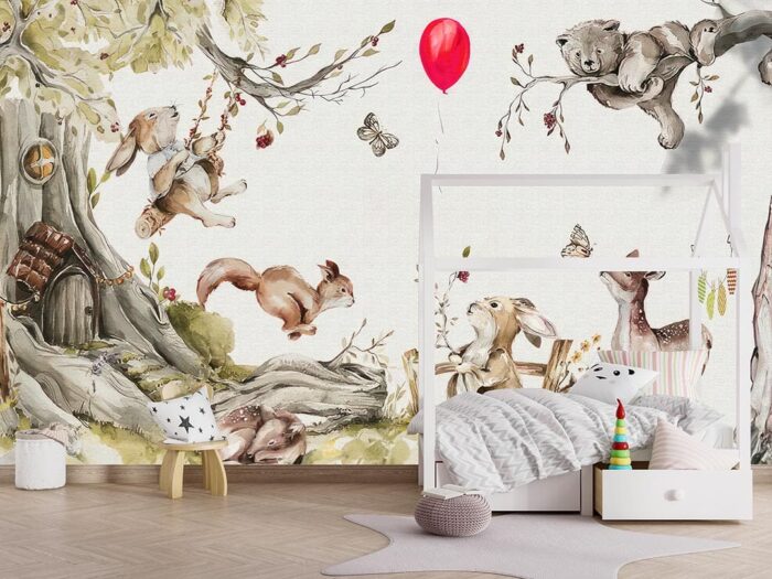 çocuk-odası-bambili-zemin-poster-duvar-kağıdı