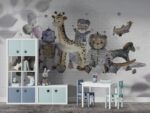 çocuk-odası-hayvanlı-zemin-poster-duvar-kağıdı