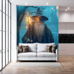 Gandalf poster duvar kağıdı