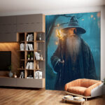 Gandalf poster duvar kağıdı