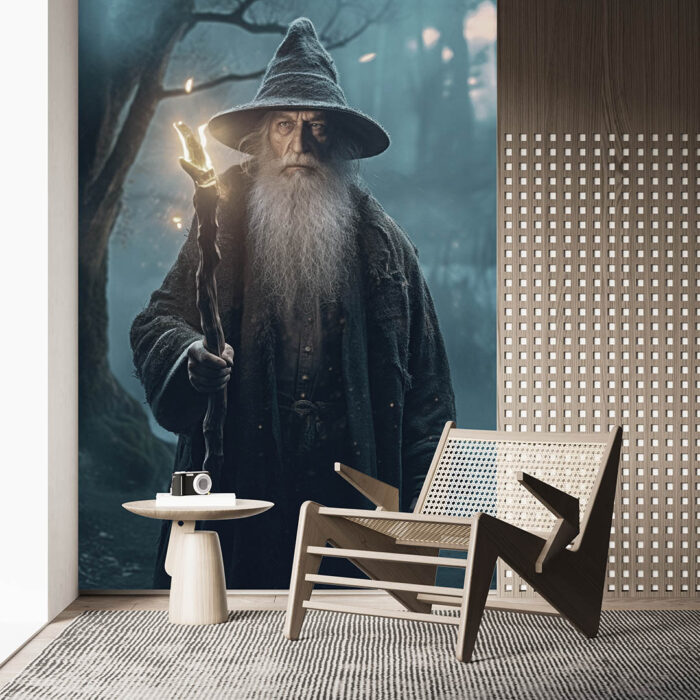 Gandalf poster duvar kağıdı