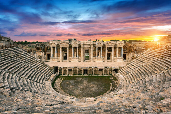 Hierapolis Denizli poster duvar kağıdı