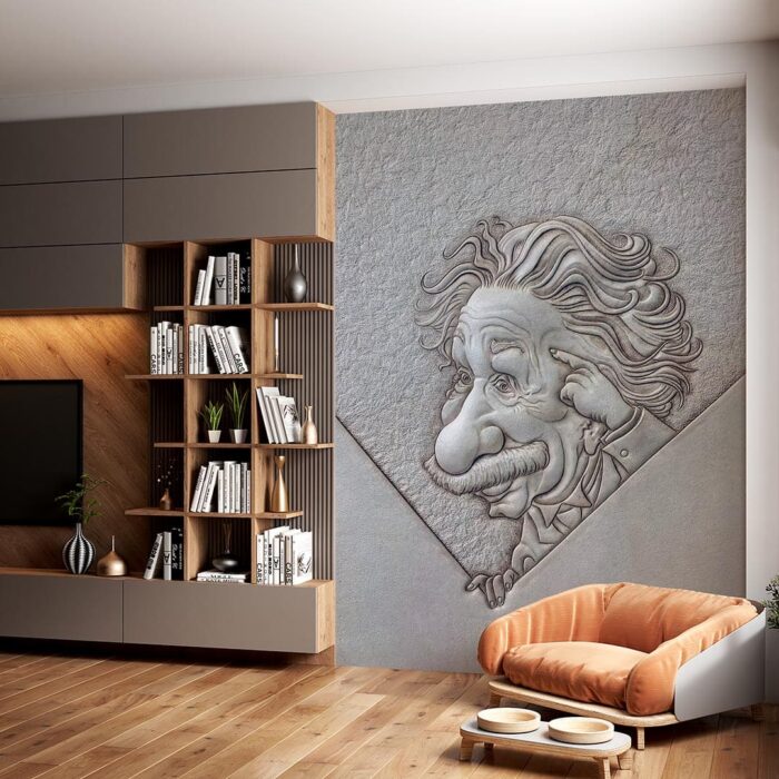 Einstein poster duvar kağıdı