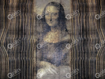 Mona Lisa eskitme poster duvar kağıdı
