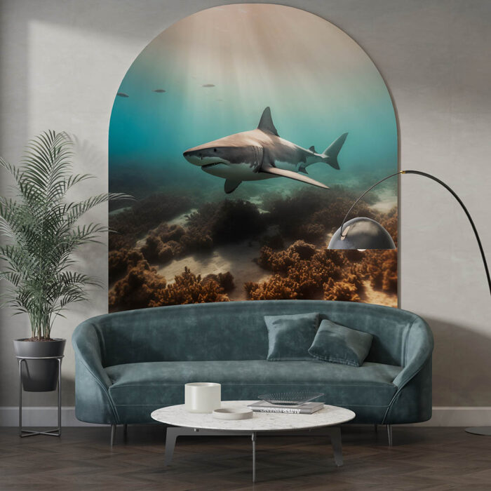 Denizaltında Köpekbalığı poster