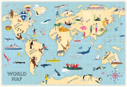 Bölgesel etkinlikli dünya haritası