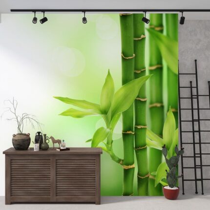 Bambu poster duvar kağıdı