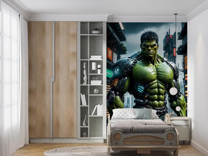 Hulk ve arkasında şehir