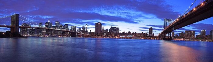 New York panorama poster duvar kağıdı